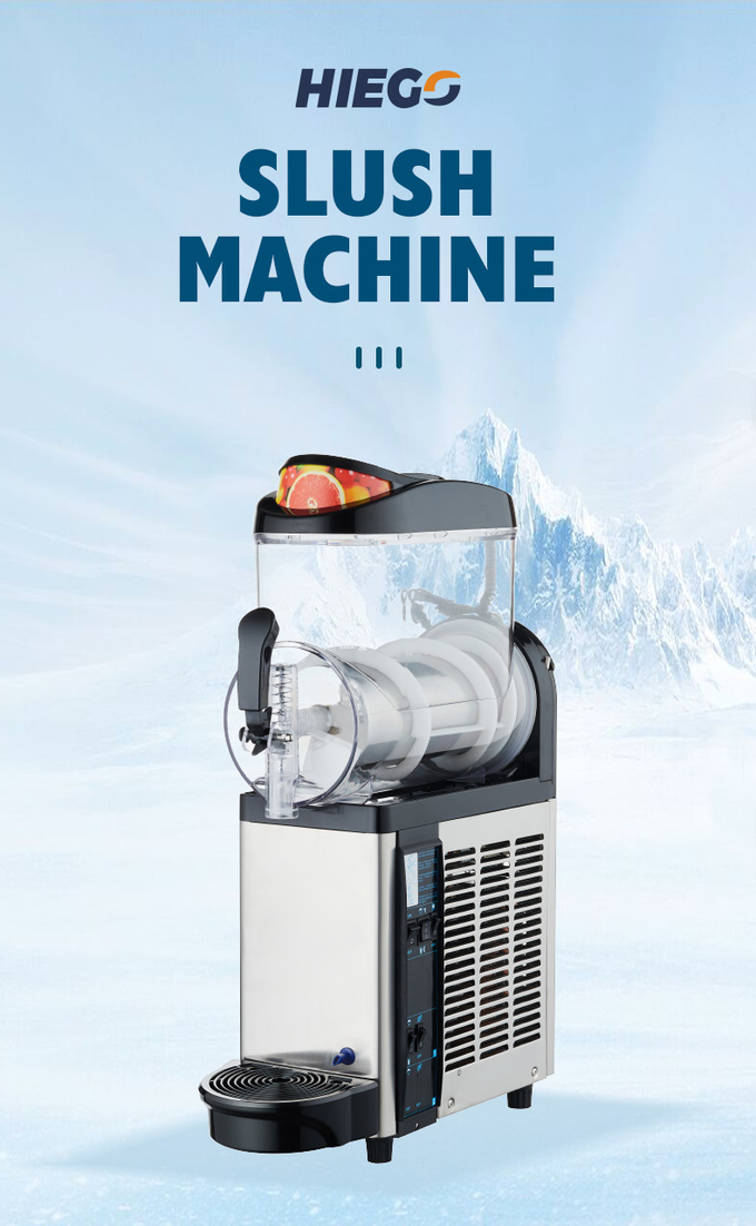 Sneeuwbrij Bevroren Commerciële de Sneeuwbrijmachine van de Drankmachine 12L*1 0